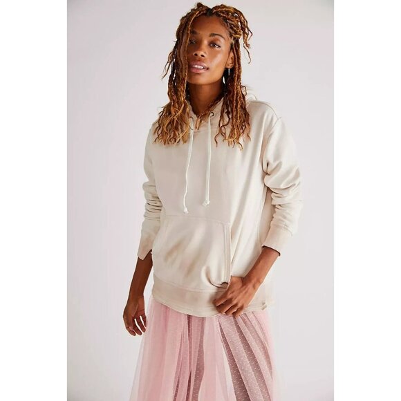 Free People We The Free Zuma Hooded Sweatshirt Top M